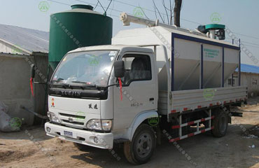 4噸散裝飼料運輸車（河南客戶）